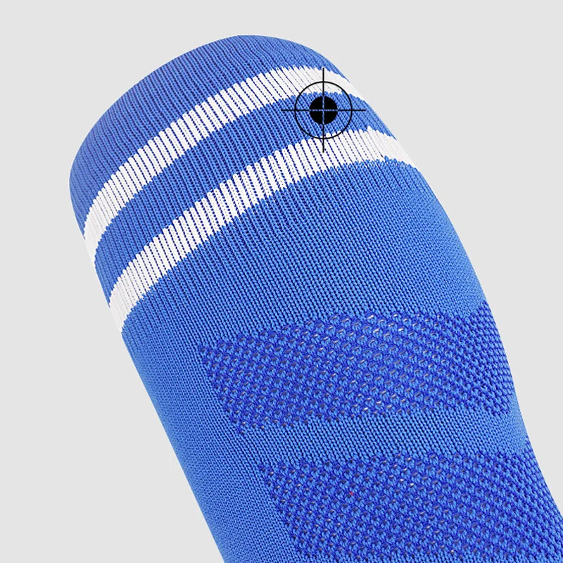Soccer Socks for Kid Boys Girls 4-12 Years Athletic Football Baseball Children Youth Knee High Stripes Tube Socks
