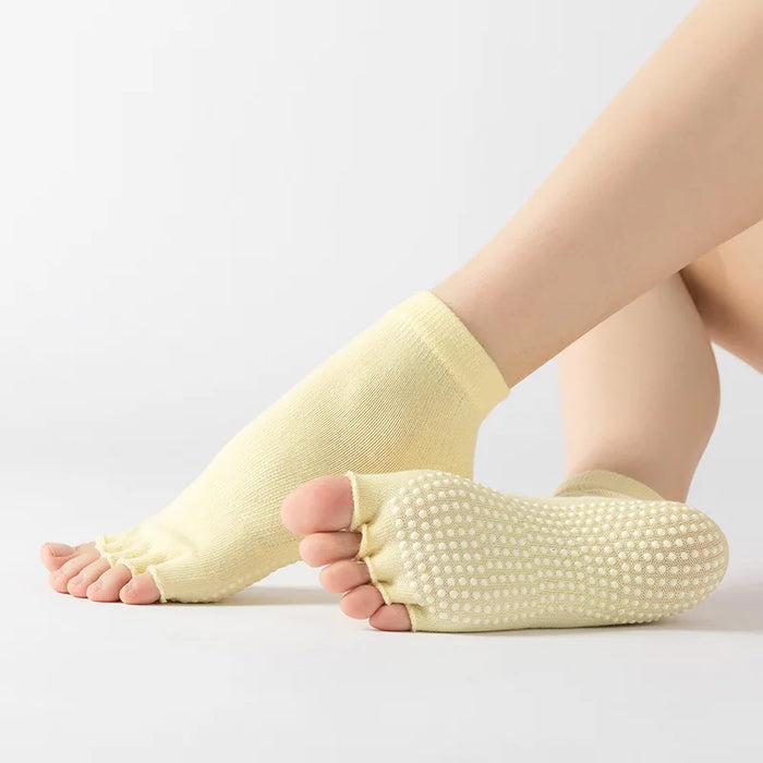 women-yoga-socks-non-slip-grips-cotton-pilates-socks-ladies-ballet-dance-sports-socks-for-yoga-fitness-workout-yoga-socks