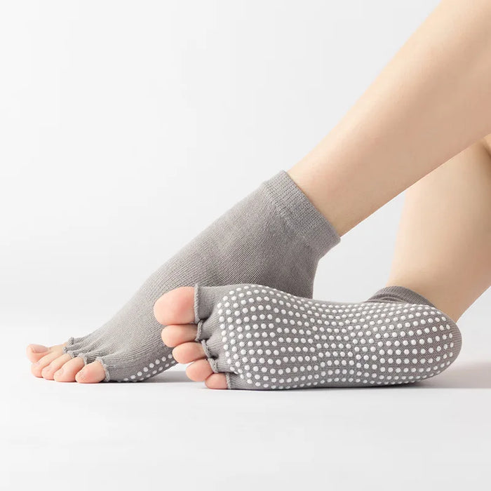 women-yoga-socks-non-slip-grips-cotton-pilates-socks-ladies-ballet-dance-sports-socks-for-yoga-fitness-workout-yoga-socks