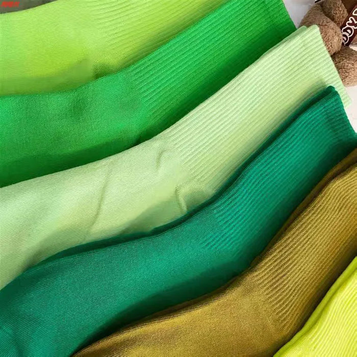 Colours Combed Cotton Skateboard  Unisex Sock