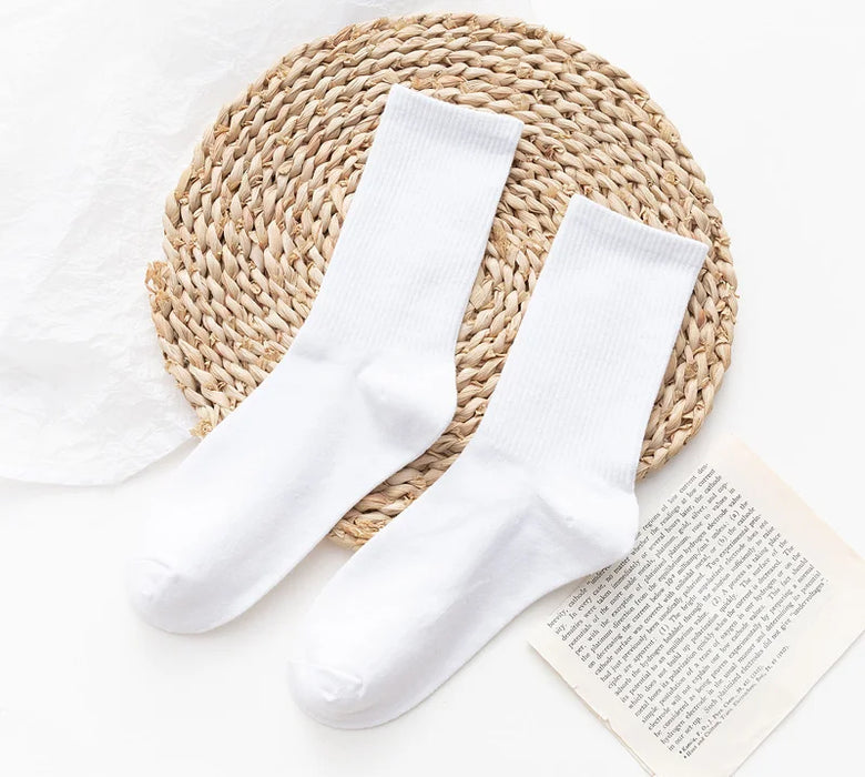 Colours Combed Cotton Skateboard  Unisex Sock