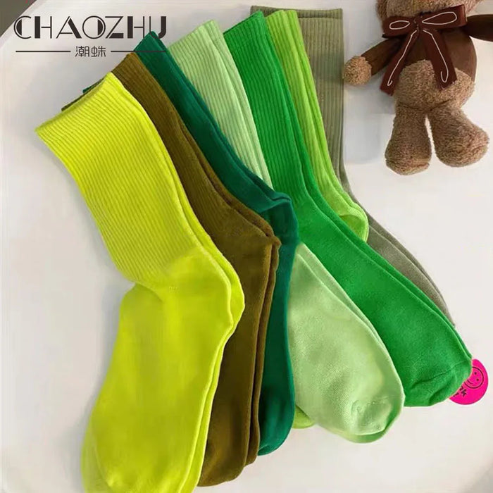 Colours Combed Cotton Skateboard  Unisex Sock