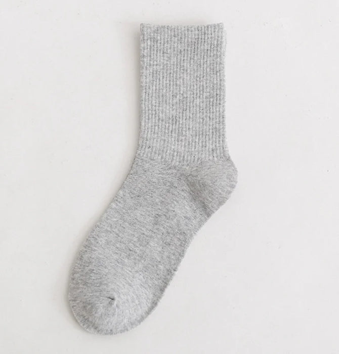 Colours Combed Cotton Skateboard  Unisex Sock