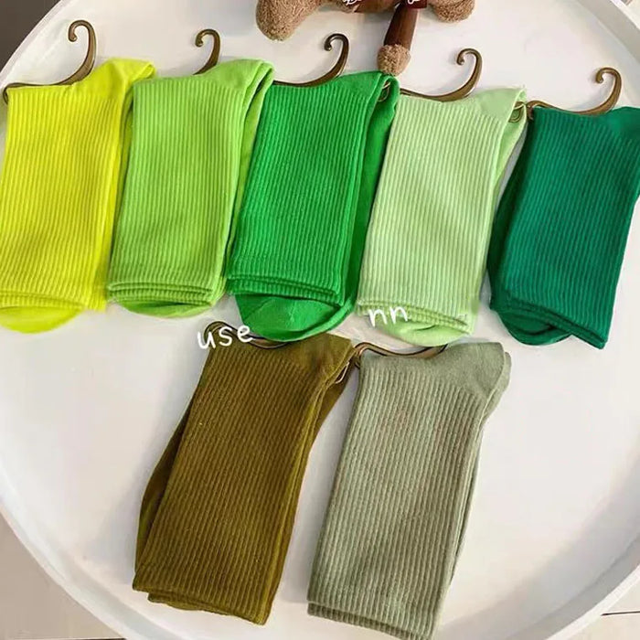 Colours Combed Cotton Skateboard  Unisex Sock