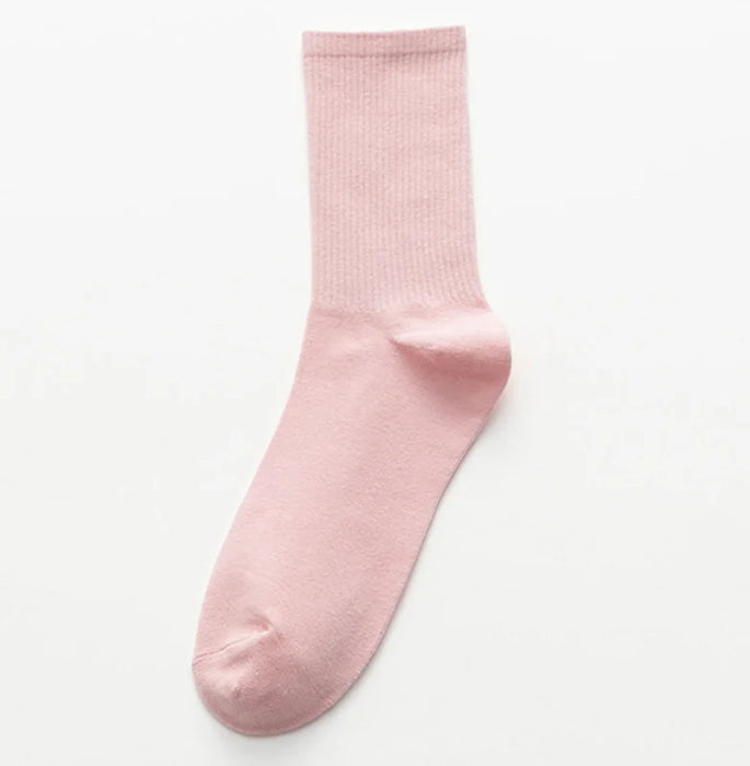 Colours Combed Cotton Skateboard  Unisex Sock