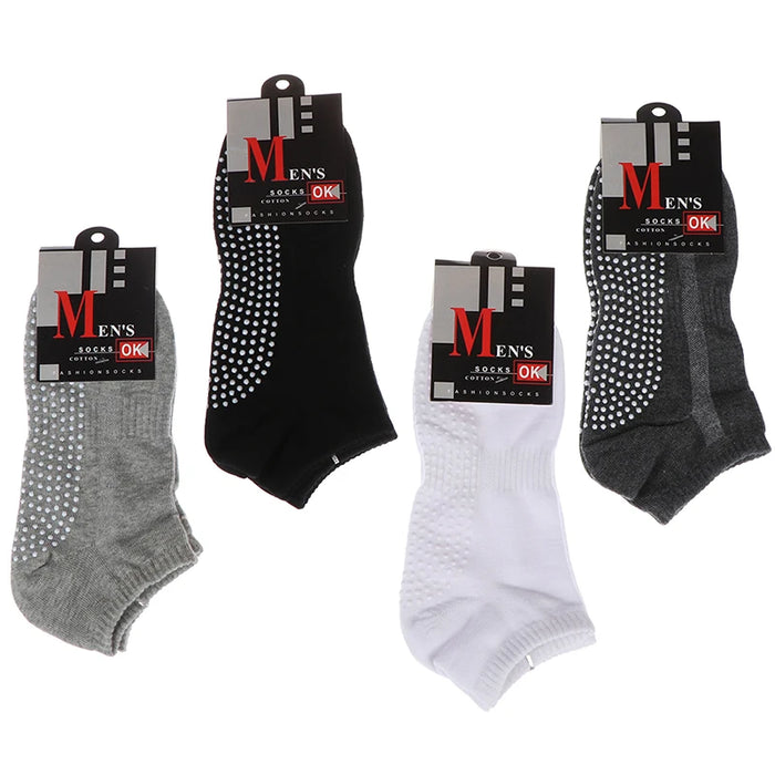 1 Pair  Men's Cotton Sport Non-slip Yoga Socks