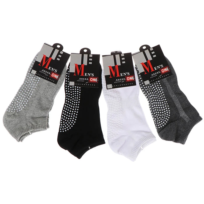 1 Pair  Men's Cotton Sport Non-slip Yoga Socks