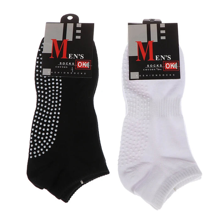 1 Pair  Men's Cotton Sport Non-slip Yoga Socks