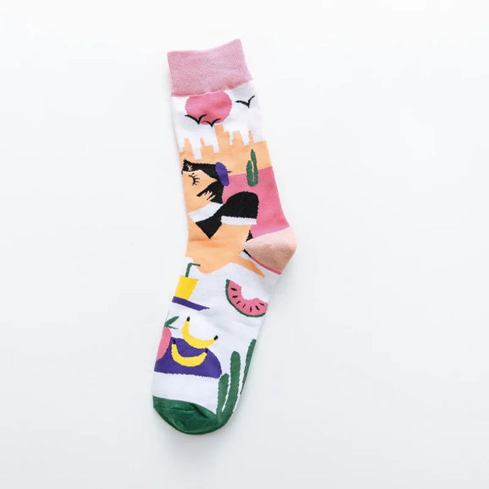 27 Kinds  Harajuku Style Socks