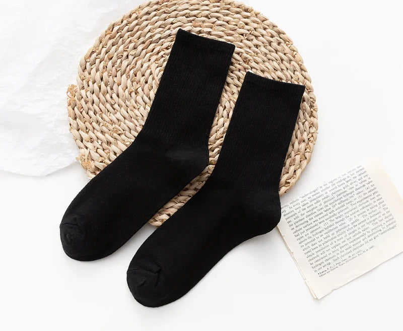 Colours Combed Cotton Skateboard  Unisex Sock
