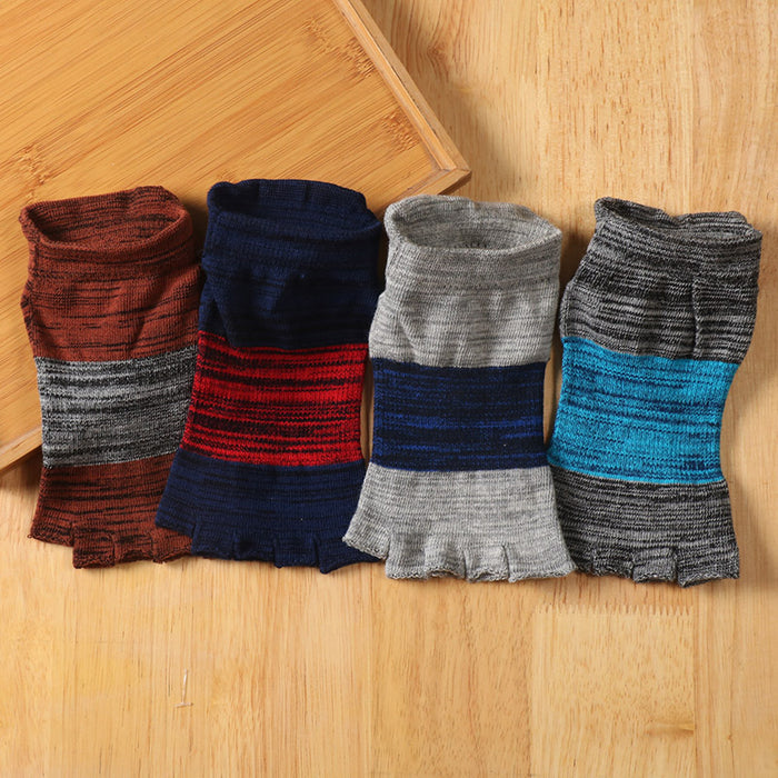 Men Full Toe Yoga / Pilates Socks