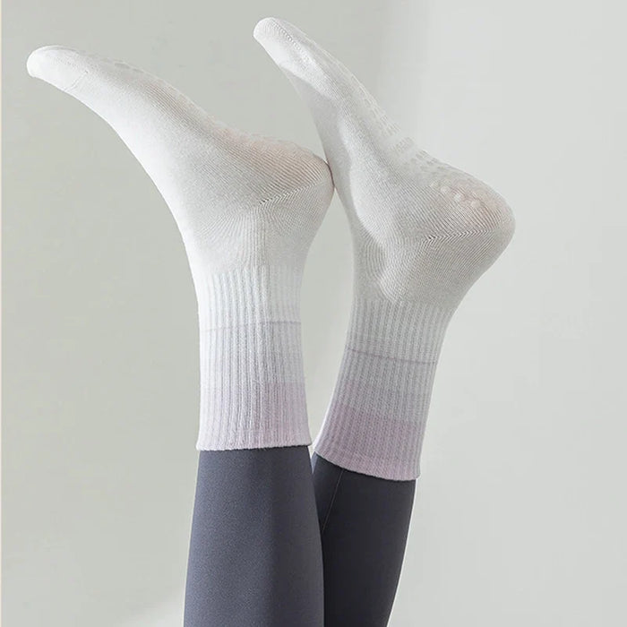 yoga-socks-womens-pilates-cotton-non-slip-silicone-indoor-fitness-dance-color-gradient-sports-socks