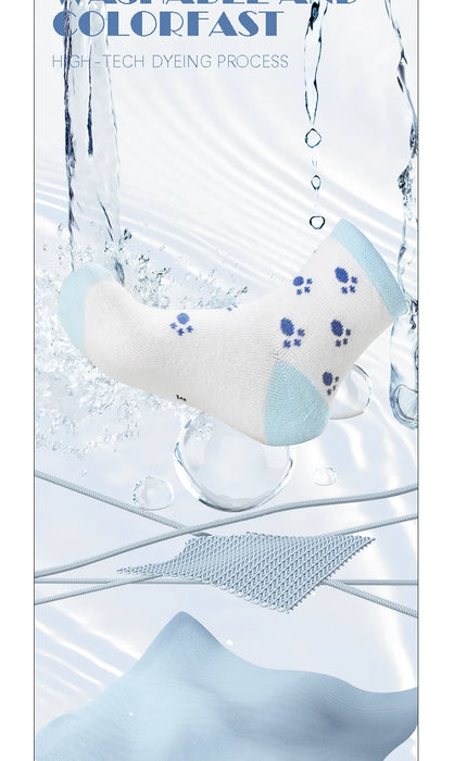 10 Pairs  0-3 Years Kids Soft Cotton Cartoon Animal Cartoon Children's Socks
