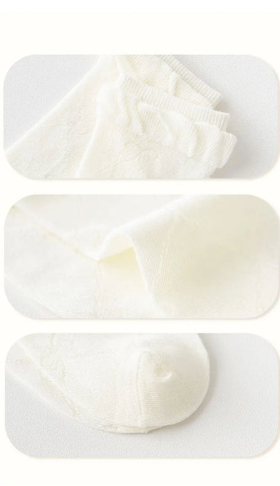 3 Pairs/bag Fancy Lace Socks Girls Summer Long Socks