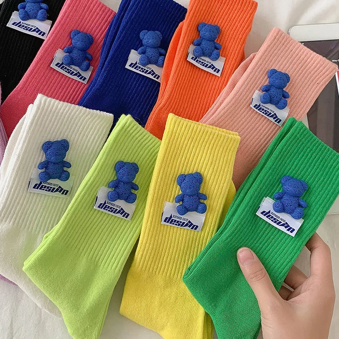 Blue Bear Socks Fun Sock