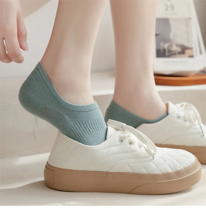 5 Pairs/  Invisible Low Cut Socks