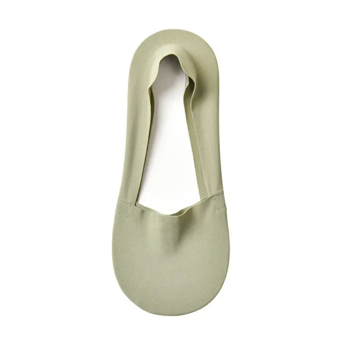 Summer Nylon Ice Silk Boat Socks Low Cut Ankle Silicone Non-slip Invisible