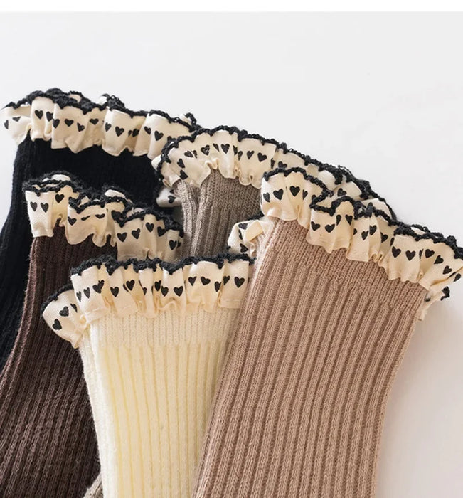 Heart Lace Princess Sock