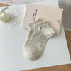 womens-socks-cartoon-dog-embroidery-short-socks-spring-summer-thin-cute-cotton-socks-boneless-sweat-absorbing-wave-point-socks