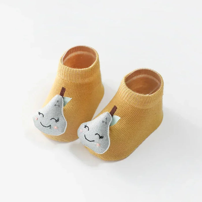 Animal Print Baby Socks Baby Toddler Non-slip Newborn Cotton Socks