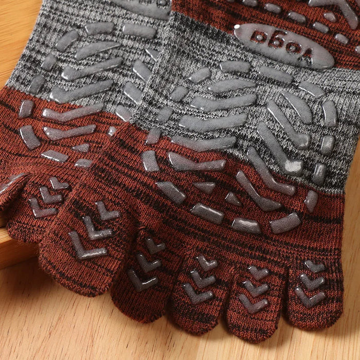 Men Full Toe Yoga / Pilates Socks