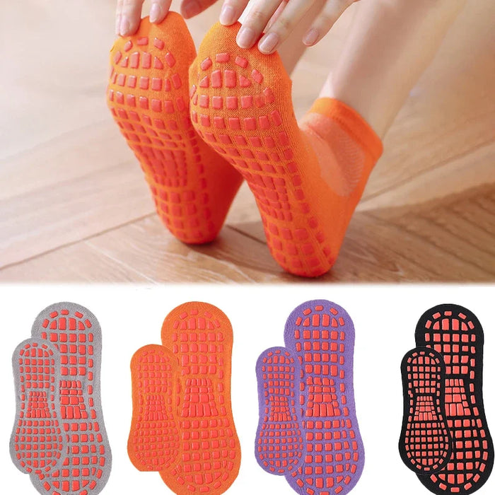 Kids Adults Anti-Slip Sock Trampoline Sock