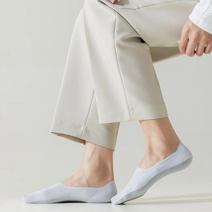 5P/ Men Non Slip Invisible Socks