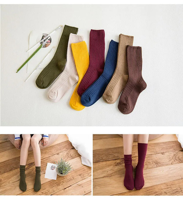 Daily Loose Socks Cotton