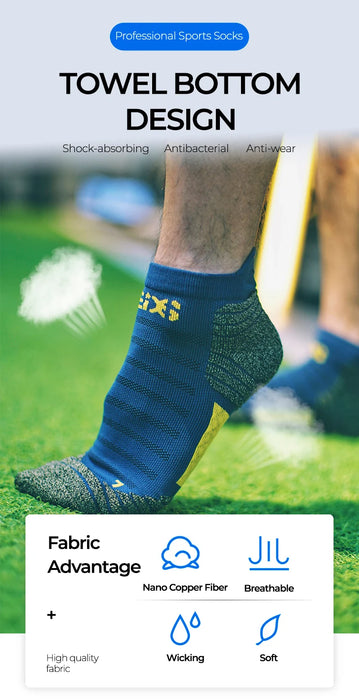 Nano Copper Fiber Deodorant Antibacterial Men Socks