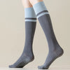 2-pairs-grip-pilates-socks-women-non-slip-yoga-fitness-calf-compression-socks-high-quality-cotton-running-sports-socks-ladies