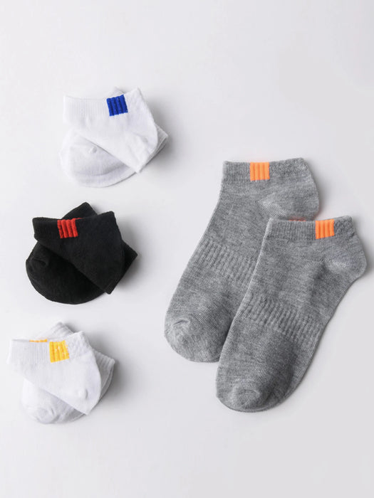 5 Pairs Low Tube Men Casual Socks