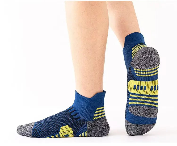 3/5Pairs Men's Sport Socks Breathable Outdoor Running