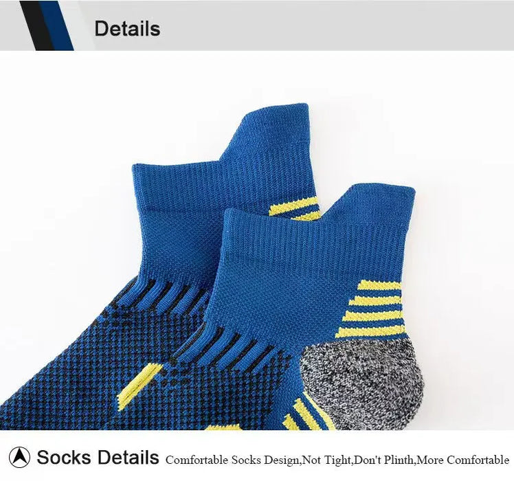 3/5Pairs Men's Sport Socks Breathable Outdoor Running