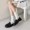 1-3pairs-hollow-socks-women-solid-color-sweet-mesh-mid-tube-stockings-girls-spring-summer-breathable-cotton-lace-roll-edge-socks