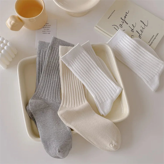 Japanese Style School Girls High Socks