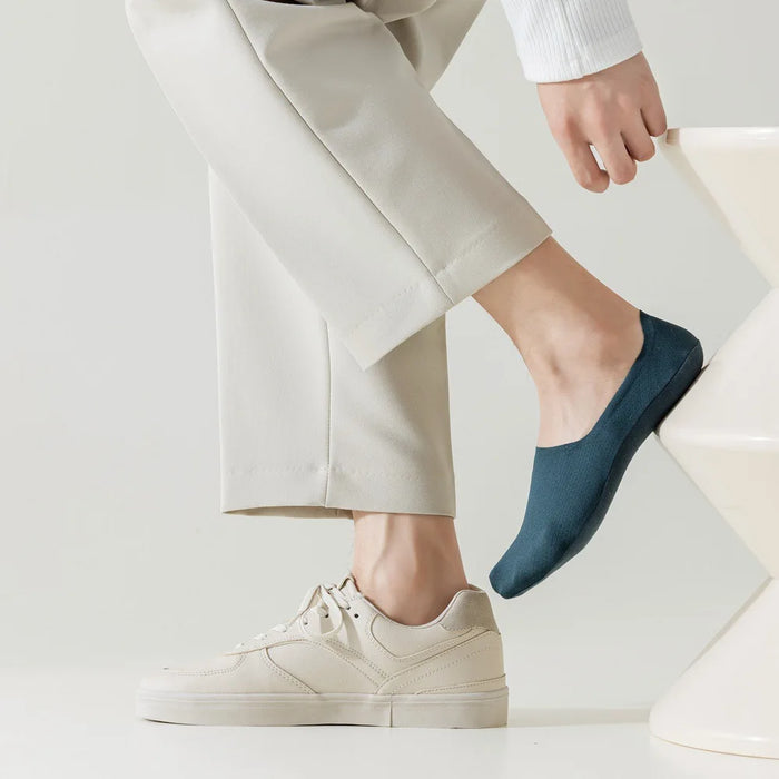 5P/ Men Non Slip Invisible Socks