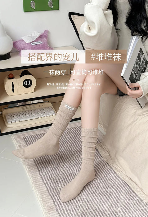 1-pairs-fashion-cool-lolita-woman-cute-warm-socks-set-female-lady-autumn-winter-knitted-long-black-white-socks-for-women
