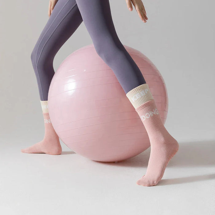 yoga-socks-womens-mid-calf-socks-fitness-sports-cotton-socks-long-tube-double-layer-socks-floor-non-slip-dance-socks