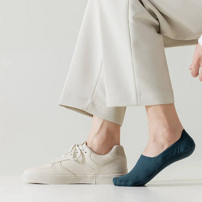 5P/ Men Non Slip Invisible Socks