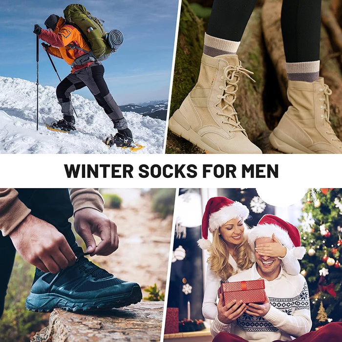 5 Pairs Wool Thickened Winter Sock