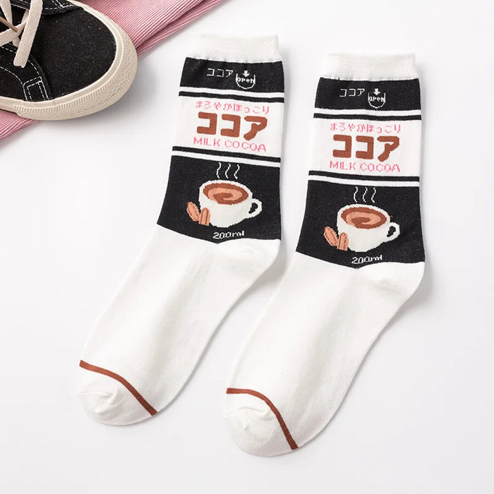 Fashion Streetwear Hip Hop Style Cartoon Socks
