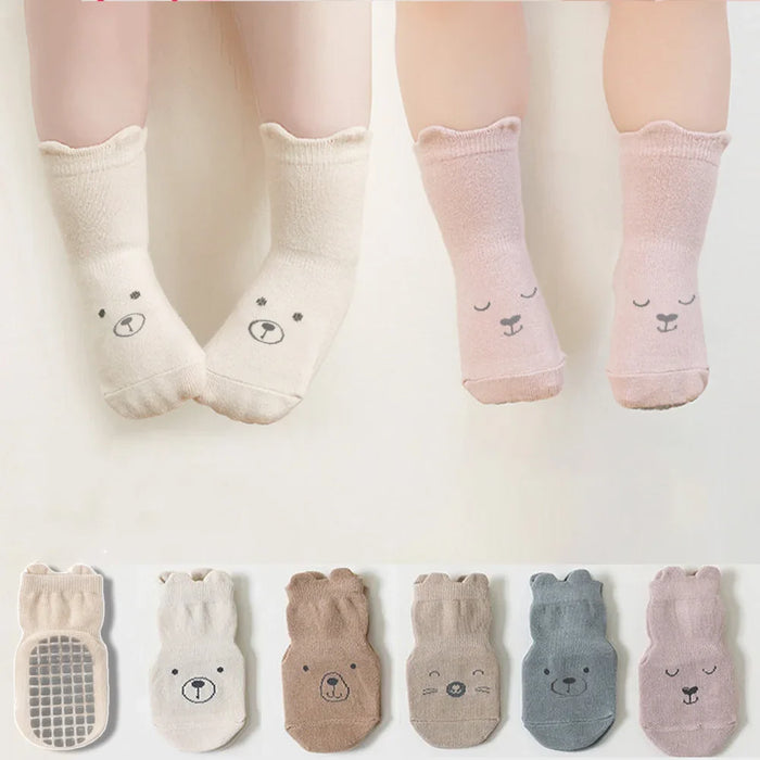 5-pairs-infant-newborn-baby-anti-slip-socks-5colored-bear-print-baby-girl-cotton-socks-solid-autumn-toddler-boys-knee-floor-sock