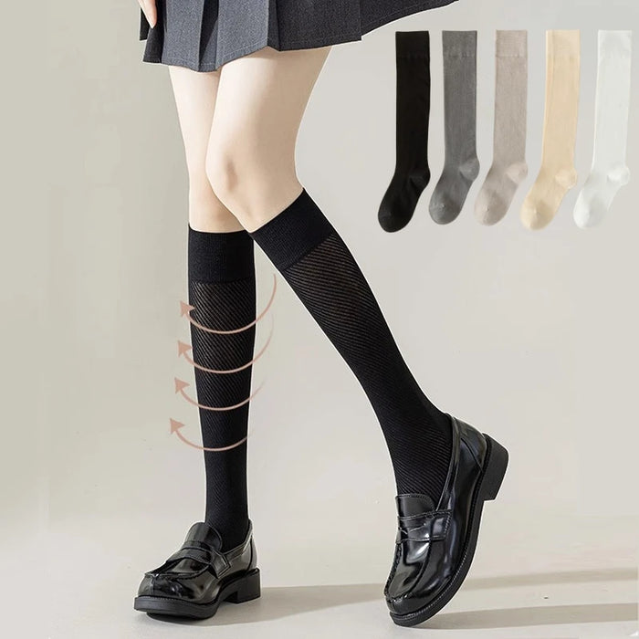 Long Tube Summer Cool Mid Calf Socks