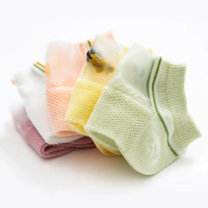 5P/ Animal Mesh Breathable Children Socks