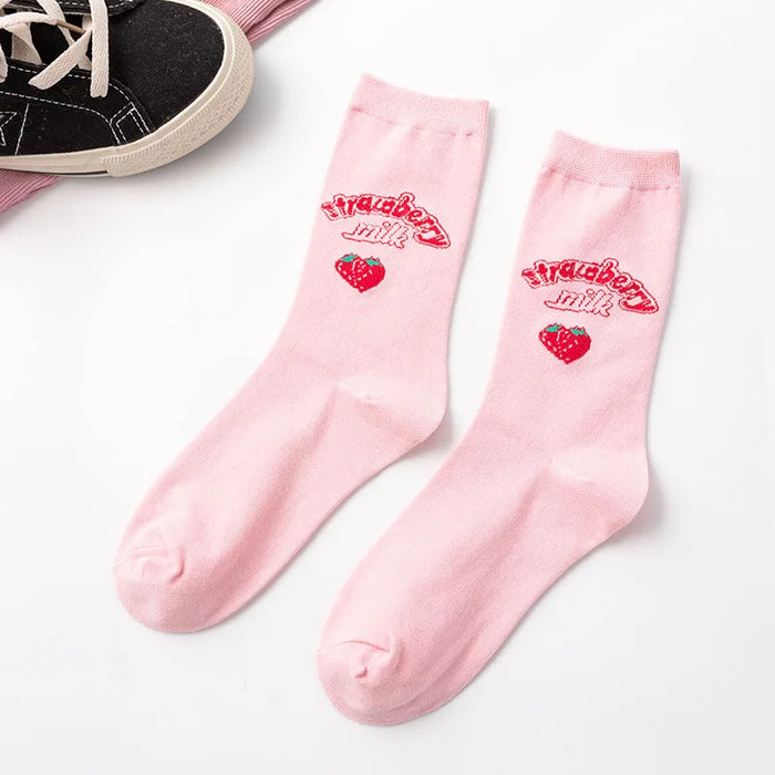 Fashion Streetwear Hip Hop Style Cartoon Socks