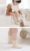5-pairs-lot-baby-socks-breathable-loose-south-korea-style-solid-color-kids-socks-middle-tube-cotton-socks-set-for-children