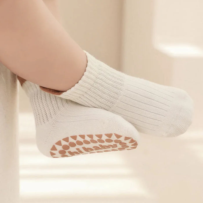 3 Pairs/  Kids Cotton Socks Boys and Girls Daily Simple