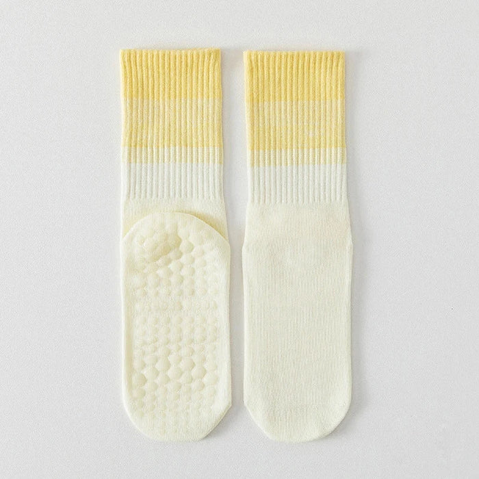 yoga-socks-womens-pilates-cotton-non-slip-silicone-indoor-fitness-dance-color-gradient-sports-socks