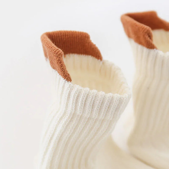 3 Pairs/  Kids Cotton Socks Boys and Girls Daily Simple