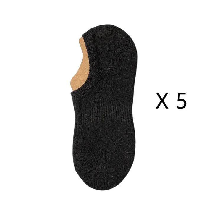 5 Pairs/  Invisible Low Cut Socks